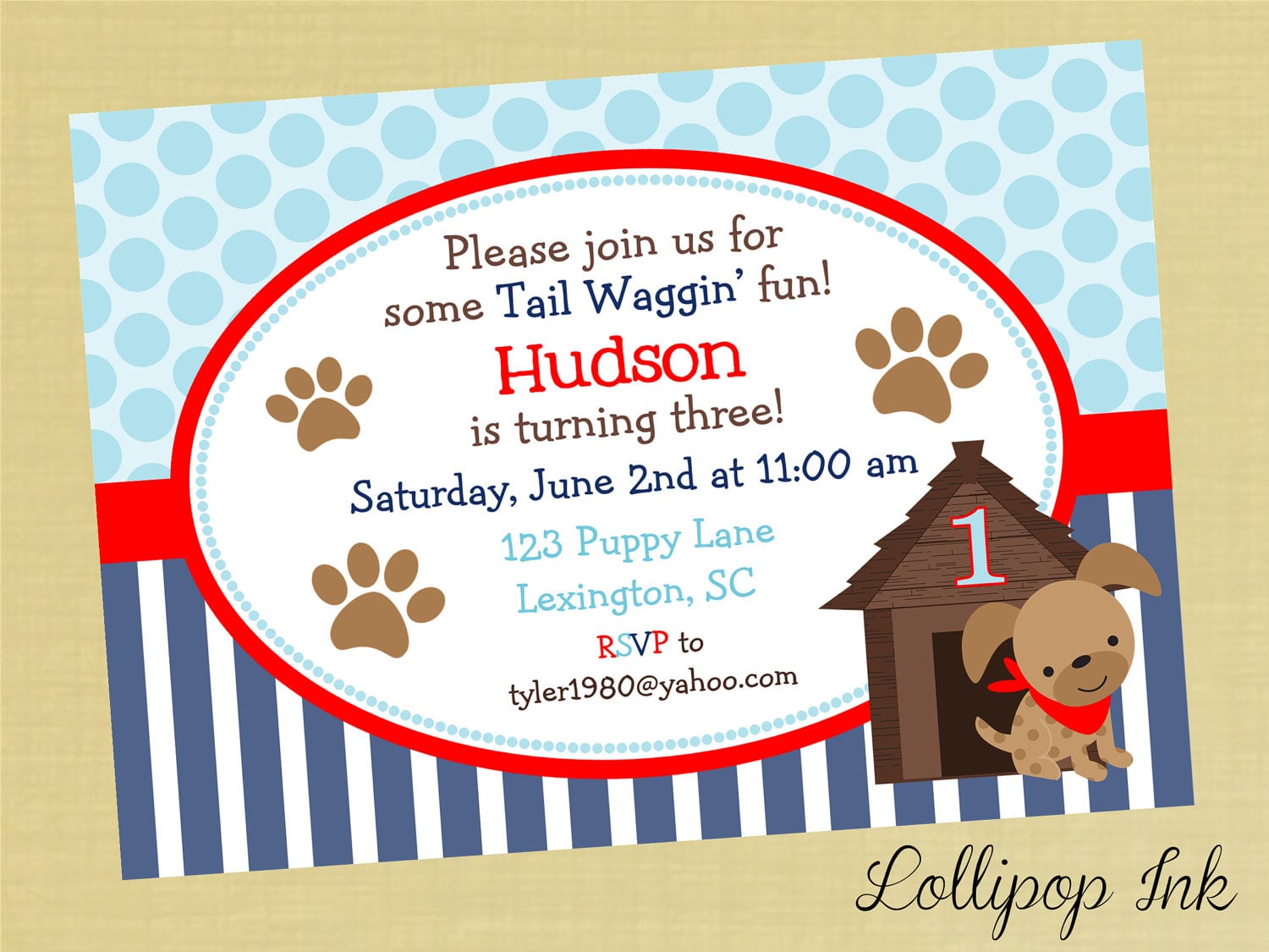 Dog Party Invitations â Gangcraft Net
